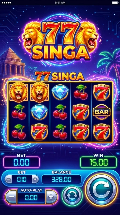 77singa tampilan beranda