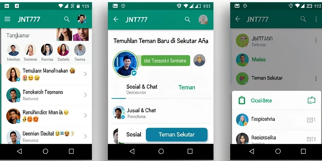 Antarmuka JNT777 yang menarik dan interaktif.
