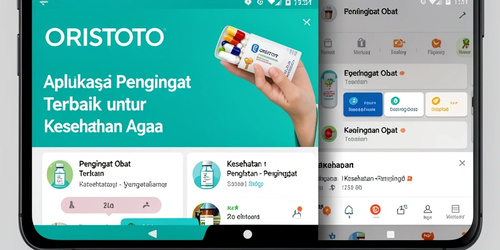 Tampilan antarmuka ORISTOTO yang sederhana dan informatif.